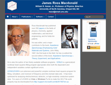 Tablet Screenshot of jrossmacdonald.com